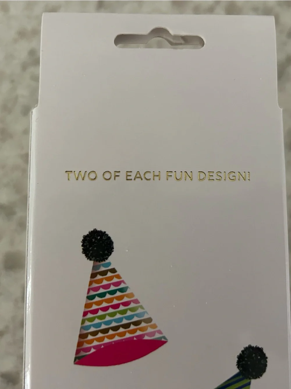 “New” Party Partners 8 Mini Party Hats - Multicolor Set